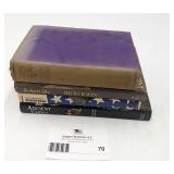 4 Rare Vintage History Books-The Unknown Patton Iron John by Robert Bly Queen Victoria  Ancient China
