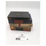 5 Rare Vintage & Antique Books 1923-1950-Vanity Fair by Thackeray, A Passage To India By Forester, Pere Goriot & Eugen Grander by Balzac And More