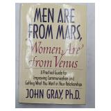 5 Books That Make You Think-The Power of Intention, Men Are From Mars, Women Are From Venus, A Writer
