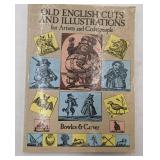 5 Vintage Art Books-Restoring Oil Paintings, Joan Miro, R Atkinson Fox His Life and Work, Old English Cuts ,Picasso Blue and Rose Periods