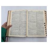 7 Rare Vintage and Antique Books- Encyclopedias, Dictionaries, Thesaurus