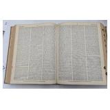 7 Rare Vintage and Antique Books- Encyclopedias, Dictionaries, Thesaurus