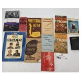11 Rare Vintage & Antique Books and Catalogues and Instructional Booklets