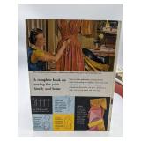5 Beautiful Vintage Art and Sewing Books-Chinese Art, Better Homes & Gardens Sewing Book,Afghans Traditional and Modern,Phillips London Sculpture & Works of Art , Great Tapestries The Web of History F