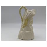 Vintage Irish Belleek Undine Milk Jug