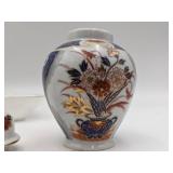 Vintage Aynsley Fine China England Dish & Imari Vase