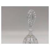 Beautiful Vintage Hofbauer Germany Cut Crystal Bells