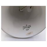 Vintage Royalty Rose Porcelain Bell and Italian Hand Painted Plates