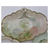 4 Piece Vintage Hand Painted China Collection