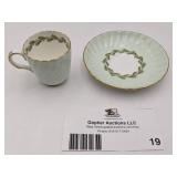 4 Piece Vintage Hand Painted China Collection
