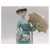 Rare Limited Edition 1960s Signed Vintage Royal Ascot by Ronald Van Ruyckevelt Porcelain Figurine