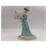 Rare Limited Edition 1960s Signed Vintage Royal Ascot by Ronald Van Ruyckevelt Porcelain Figurine
