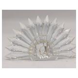 Vintage 1983 Iris Arc Crystal Peacock Figurine (Valued @$100)
