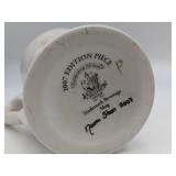 Vintage 2007 Belleek Signed Trademark Mug & Tree Vase