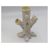 Vintage 2007 Belleek Signed Trademark Mug & Tree Vase