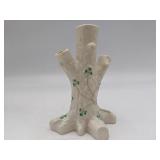 Vintage 2007 Belleek Signed Trademark Mug & Tree Vase