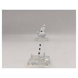 Vintage 4 Piece Swarovski Crystal Collection-Clown from the Zoo Collection, Crystal Castle, Duck, & Snowman