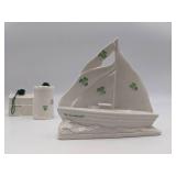 Beautiful Vintage Limited Edition 2006  Belleek 3 Piece Collection