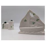 Beautiful Vintage Limited Edition 2006  Belleek 3 Piece Collection