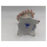 Rare Vintage Sandizell West Germany Ballerina Porcelain Figurine & Lefton China Hand Painted Figurine