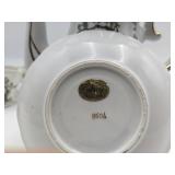 Rare Vintage Watteau by Royal Worcester Tea Set