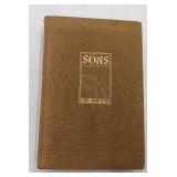 Rare Vintage & Antique Books-Options by O.Henry 1909 Sons by Pearl S. Buck 1932 Last Things By  C.P. Snow 1970 Men of Art by Thomas Craven1931 Six Men Allistair Cooke 1977