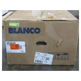 BLANCO Precis 33-in x 18-in White Double Offset Bowl Undermount Residential Kitchen Sink 442524