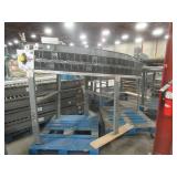 Transnorm Spiral Powered Belt Conveyor System With Power and Standard Roller Distribution, Includes Power Source - Used in Warehouse $3500.00 Low Reserve!