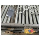 Transnorm Spiral Powered Belt Conveyor System With Power and Standard Roller Distribution, Includes Power Source - Used in Warehouse $3500.00 Low Reserve!