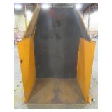 Econo Lift Stationary Hydraulic Dumper, SD36-20, 2000 lb Load Capacity. 110V. With Sorting Table. - Used in Warehouse - $1500.00 Low Reserve!