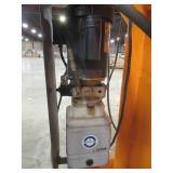 Econo Lift Stationary Hydraulic Dumper, SD36-20, 2000 lb Load Capacity. 110V. With Sorting Table. - Used in Warehouse - $1500.00 Low Reserve!