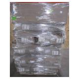 Over 30 Boxes of Novik Shake RS - 14.5 in. x 48.75 in. Rough Sawn Shake in Weathered Blend (48.84 sq. ft. per Box) Plastic Shake Vinyl Siding. 100060015. - Unclaimed Freight.
