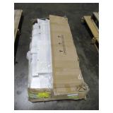 Essential White Computer Desk Hutch with Pull-Out Keyboard Model 50-LD0101 (maybe missing parts)