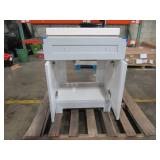 Glacier Bay Everdean Pearl Gray Bath Vanity With Cultured Marble Vanity Top (Top Is Damaged See Photos)