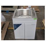 Glacier Bay Stainless Steel Laundry Sink (may need assembly or repair) Model 1521US-24-262