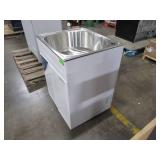 Glacier Bay Stainless Steel Laundry Sink (may need assembly or repair) Model 1521US-24-262