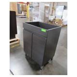 Wonline 24” Black Single Bathroom Vanity Cabinet (No Top)