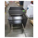 Wonline 24” Black Single Bathroom Vanity Cabinet (No Top)