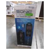 Tzumi Sonic Bass Jobsite Speaker Bluetooth Wireless 8 In. Subwoofer Handle