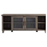ROCKPOINT Oxford Modern Double Glass Door 58