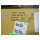 Home Styles White/Natural Kitchen Hutch 5001-0021-12 (Maybe Scratch & Dent)