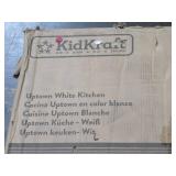 KidKraft Uptown Wooden Play Kitchen with Play Phone & Chalkboard Model 53364