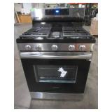 Samsung 6 cu. ft. Smart Wi-Fi Enabled Convection Gas Range with No Preheat AirFry, NX60A6111SS. - Missing Center Grate and 2 Surface Burners (caps are there).
