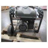 Ryobi 6,500-Watt Gasoline Powered Portable Generator with CO Shutdown Sensor, RY906500S - Starts/Runs Well - Missing 1 Wheel..