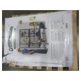 MidWest Homes For Pets Deluxe Critter Nation Double Unit Small Animal Cage, 162 - Damaged Carton - Unclaimed Freight - May be missing and/or have damaged pieces.