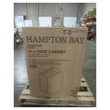 WHOLESALE MIXED PALLET OF MISCELLANEOUS HAMPTON BAY KITCHEN CABINETS - SOME DAMAGE (2Grey/1White)!