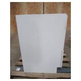 Wyndham 48 in. W x 21 in. H Bathroom Vanity Cabinet in White Semi-Gloss - CABINET ONLY - SLIGHT SCRATCH AND DENT.