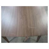 Wood Dining Table - NH449892 - Scratch and Dent. Dimensions: 35.43" x 59" x 29.53" Tall.