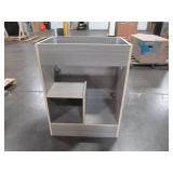 Glacier Bay Jayli 24 in. Vanity in Haze (No Top) Model JA24P2-HE
