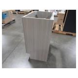 Glacier Bay Jayli 24 in. Vanity in Haze (No Top) Model JA24P2-HE